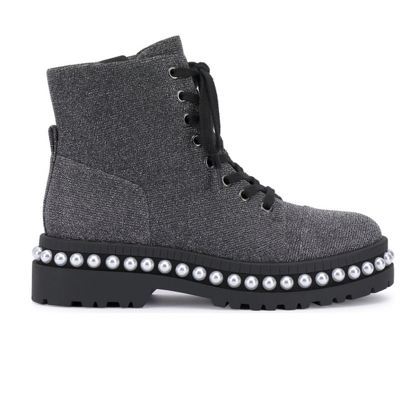 Jessica Simpson Eilir Studded Combat Boot - Picture 7 of 9